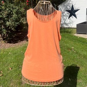 Croft & Barrow Orange Tank Top